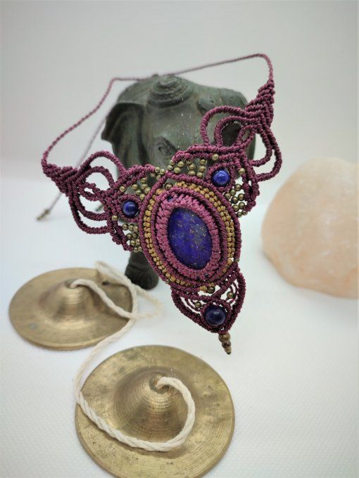 Collier amulette "Tibet"